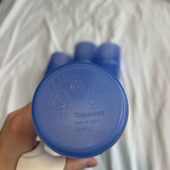 Tupperware Blue Tumblers Set - Picture 2 of 3